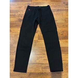 Desigual Women's Straight Leg Jeans Black Size 42/10 NWOT Everyday Style